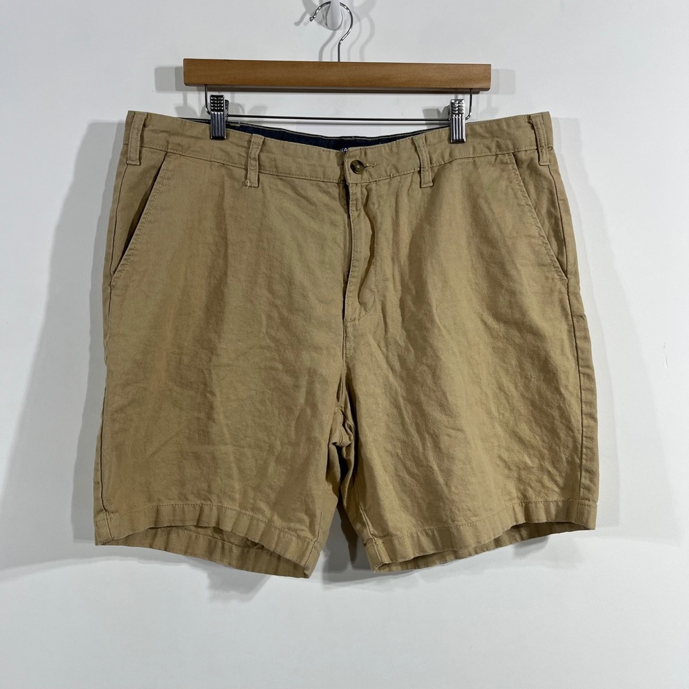 Nautica Coastal Preppy Old Money Linen Cotton Quiet Luxury Resort Mens 38W